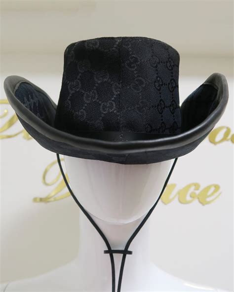 did gucci ever make a cowboy hat|Gucci felt bow hat.